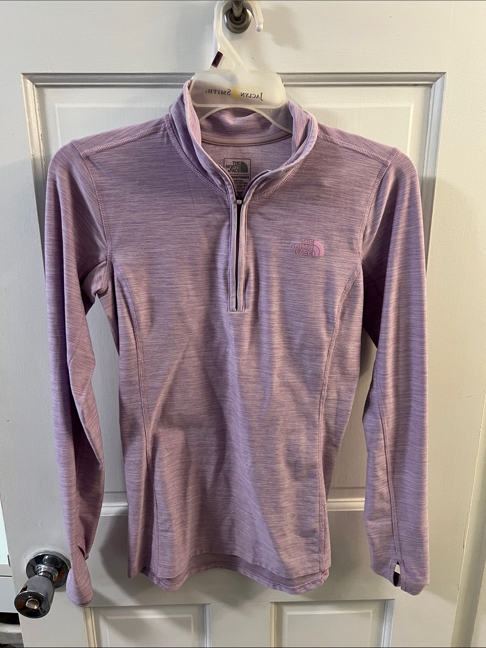 The North Face Lavender Half-Zip Turtleneck Performance Pullover